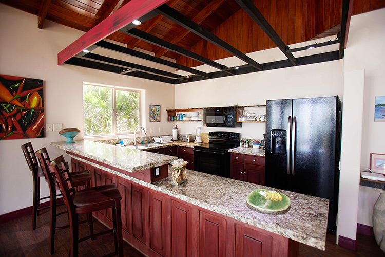 Kitchen With Ocean Views